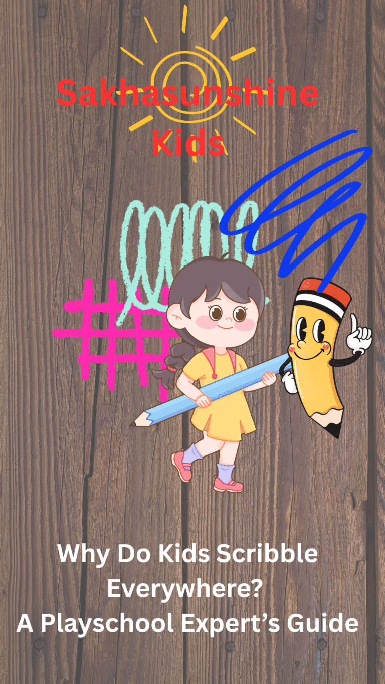 Why Do Kids Scribble Everywhere? A Playschool Expert’s Guide