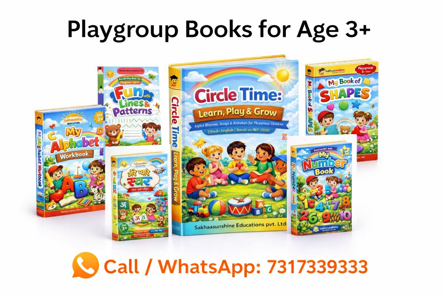 playgroup books for age 3+
